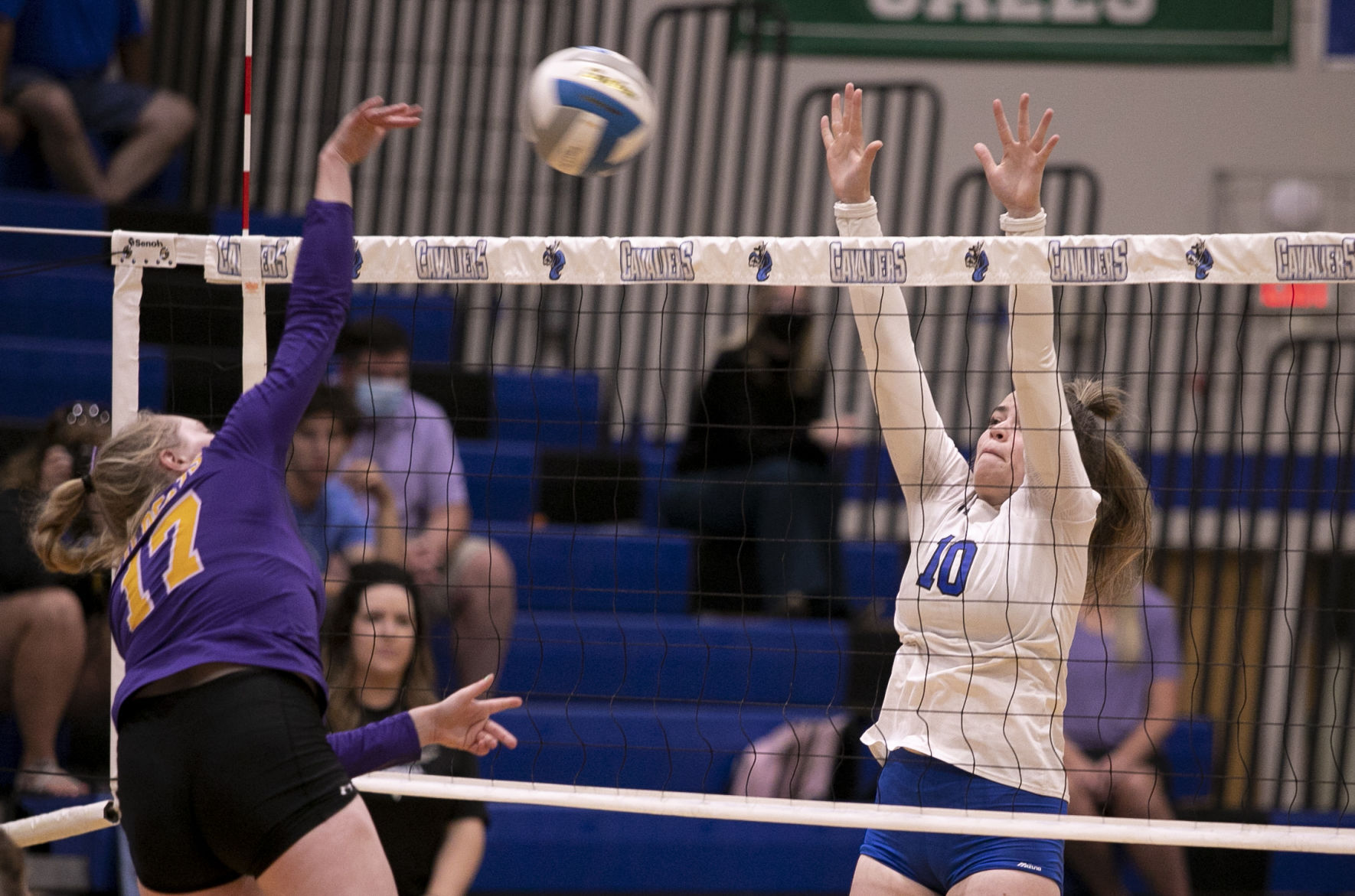PHOTOS: Custer volleyball at St. Thomas More